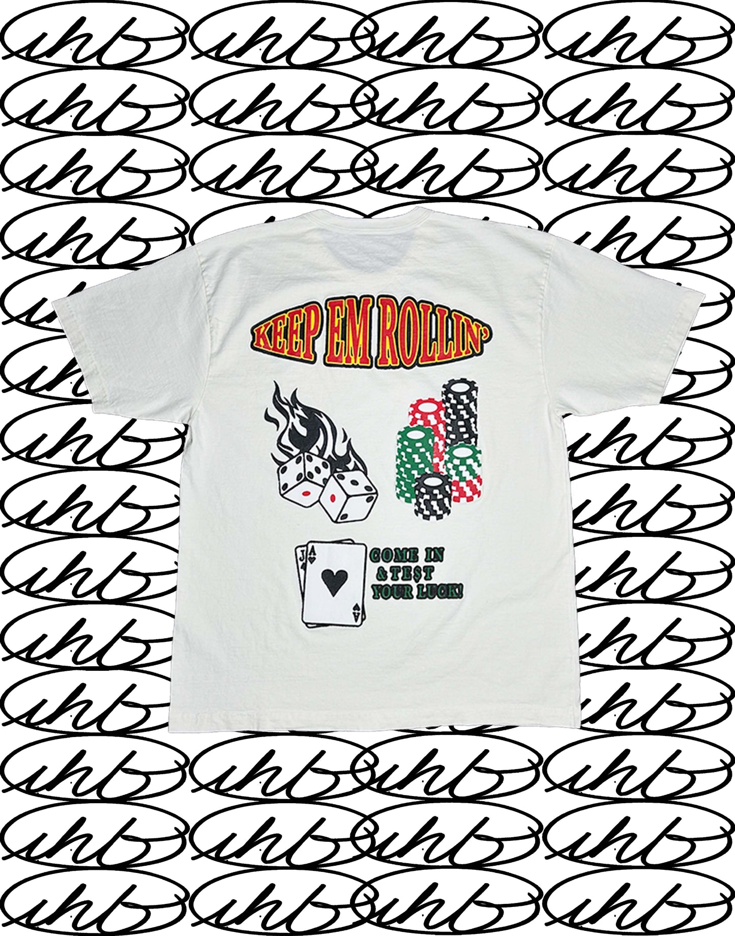 iMPROPER CASINO OFF-WHITE TEE