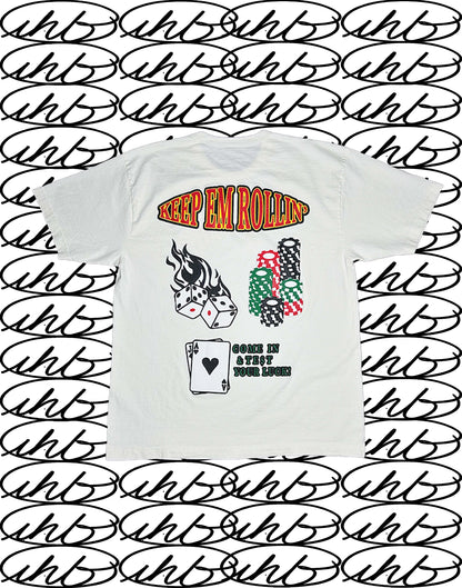 iMPROPER CASINO OFF-WHITE TEE